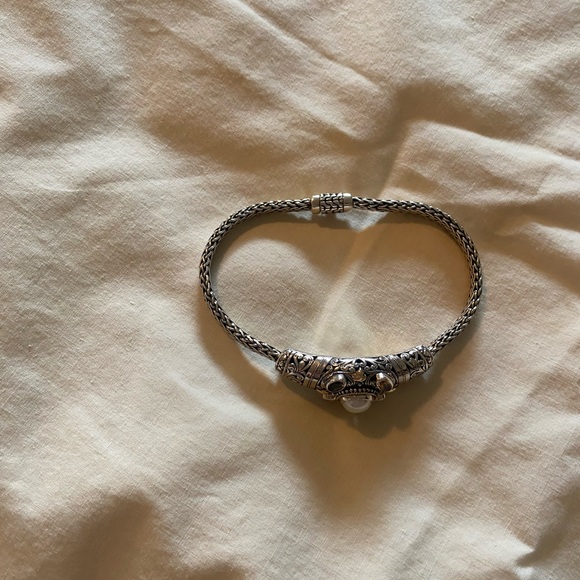 Devata Pearl Gemstone Chain Bracelet - Picture 6 of 9